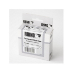 Dymo Rhino Vinyl Label Tape 12 mm x 5.5 m Black on White 18444