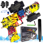 Automatinis gelinių kamuoliukų &scaron;autuvas EVI Kids Desert Eagle su lazeriu ir priedais