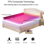 Čiužiniai Čiužiniai Apsauga Pilka, Paklodė Drėgmei Apsauga Neper&scaron;lampama Lovos Paklotai Medvilniniai Čiužinio Užtiesalai Tylus Tinka Box Spring Bed