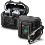 Spigen Lock Fit , matte black - Samsung Galaxy Buds 3 Pro/3