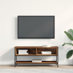 TV spintelė Senas medis 100x35x45 cm Inžinerinis medis ir plienas