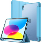 Jetech dėklas su pie&scaron;tuko laikikliu Ipad 11/10 kartai (2025/2022), mėlynas