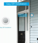 Ouvopo judesio jutiklis, zigbee jungtis, reikalingas &scaron;akotuvas, &bdquo;pasidaryk pats&ldquo; įdiegimas, jautrus detektorius, suderinamas su home assistant, smartthings, aeotec, hubitat, alexa