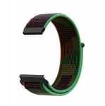 Laikrodžio dirželis skirtas Huawei Watch GT2, GT3 42mm, Samsung Galaxy Watch FE 7 6 5 4 40/42/43/44/45/46/47, Amazfit Active BIP S LITE U PRO GTS 2 3 4 GTR 42 mm, nailoninis, 20 mm