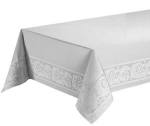 Dėmėms atspari staltiesė PILKA 130x160 Mesa LAURA