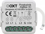 Oxt Mini Relė 3 Kanalų Zigbee Tuya Smart Life