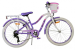 Vaiki&scaron;kas dviratis Volare Lovely, 24", violetinis