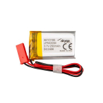 Li-Po LP502030 Akyga AKY0106 3.7V / 250mAh PCM akumuliatorius JST 2 kontaktų jungtis 150mm