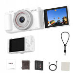 Skaitmeninis fotoaparatas Skaitmeninis fotoaparatas sjcam zv200 paaugliams internetinė kamera 5k 80mpx