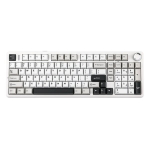 Klaviatūra Aula F99 PRO (Balta/Pilka) - Star Arrow Linear Switches
