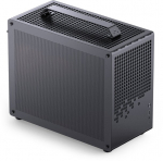 Korpusas Jonsplus Z20 Mesh PC-case, Mini Tower, Micro-ATX, with Tragegriff - black