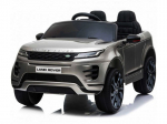 Vievietis vaiki&scaron;kas elektrinis automobilis Range Rover Evoque, pilkas