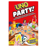 UNO&trade; Party kortų žaidimas - Mattel žaidimai - Skirtas 6-16 žaidėjams - Specialios taisyklės - Nuo 7 metų