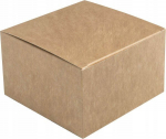 Popierinės mėsainių dėžutės 14x14x9,5 cm 100 vnt., Popierinės mėsainių dėžutės 14x14x9,5 cm 100 vnt.
