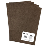 Veltinis i&scaron; poliesterio, A4, 5 lapai, rudi