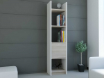 Pastatoma lentyna Kalune Design Esbi 103, balta/&scaron;viesiai ruda