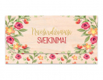 Dovanų vokas Cozywood Gėlėta dovana
