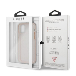 Dėklas Guess GUHCN58PCGLPI skirtas iPhone 11 Pro, rožinė
