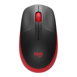 LOGITECH - M190 Red Wireless Mouse