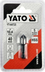 Yato metalo fazavimo grąžtas 10,4mm Hex