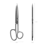 Nerūdijančio plieno žirklės Erich Krause Ferro, 18 cm