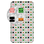 Paklodė su guma Minecraft adventure 90x200 cm + 25 cm
