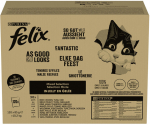 Purina Felix Mix jautiena, vi&scaron;tiena, tunu ir menke, 120x85 g