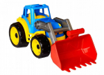 Plastikinis traktorius su kau&scaron;u 37 cm