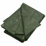 Žalias tentas vidaXL, 4x8m, 180g/m&sup2;, Hdpe