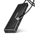 Axagon Hue-f7a Usb 3.2 Gen 1 hub, 7 prievadų, aliuminio korpusas