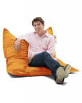 Sėdmai&scaron;is Cushion Pouf, oranžinis