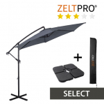 Lauko skėtis su padu ir užvalkalu Select Zeltpro pilkas
