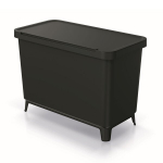 Keden atliekų rū&scaron;iavimo sistema, 2x23 l, juoda
