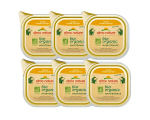Konservai Almo Nature Bio Organic, &scaron;unims, vi&scaron;tienos pa&scaron;tetas, 6x100 g