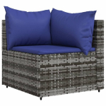 Sodo sofa vidaXL, pilka
