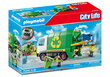 Perdirbimo sunkvežimis - PLAYMOBIL - 71234 - Žalias ir Baltas - Surinkite patys - Vaikams nuo 4 metų