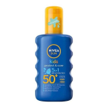 Pur&scaron;kiklis nuo saulės Nivea Sun Kids Protect & Care SPF50, 200 ml