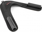 Treniruoklių priedas Gymstick Ab Crunch Strap, juodas