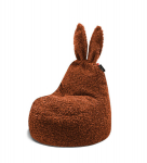 Vaiki&scaron;kas sėdmai&scaron;is Qubo&trade; Baby Rabbit Marigold Fluffy Fit, rudas
