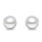 Sidabriniai auskarai su perlais moterims Brilio Silver EA626W sBS2840