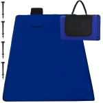Pikniko antklodė Springos PM045, 150x135cm, mėlynas