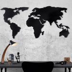 Sienų dekoracija World Map, 1 vnt