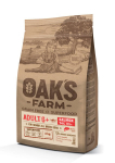 Oak's Farm Grain Free senstančių visų veislių &scaron;unims su la&scaron;i&scaron;a, 2 kg