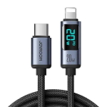 USB Kabelis Joyroom 'S-CL020A16' juodas 'Type-C / Lightning' 120cm (iki 20W)