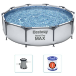 Baseino rinkinysBestway Steel Pro Max, 305x76cm, su filtru