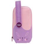 Mokyklinis dėklas Milan Animals, violetinis