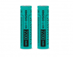 Įkraunama baterija Videx Li-Ion 18650, 2200mAh, 3,7V (2 vnt.)