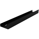Vonios kambario lentyna SF04 60cm black matt