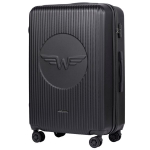 Didelis lagaminas WINGS SWL03, TAMSIAI PILKAS
