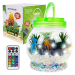 Naktinė lemputė vaikams dinozaurai pasidaryk pats RGB Click4Toys